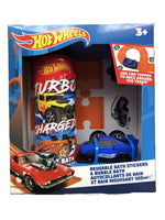 Hot Wheels Bath Stickers & Bubble Bath Set