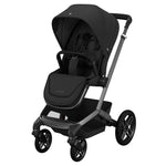 Maxi-Cosi Fame Pebble 360 8 Piece Complete Travel System Bundle - Twillic Black/Black