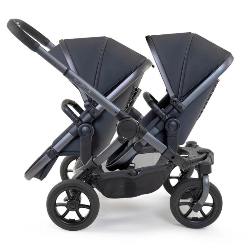 iCandy Peach 7 All Terrain Double Pushchair - Storm Grey