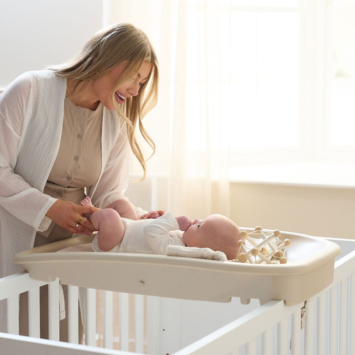 Tutti Bambini Cushi Baby Changing Mat - Cashmere