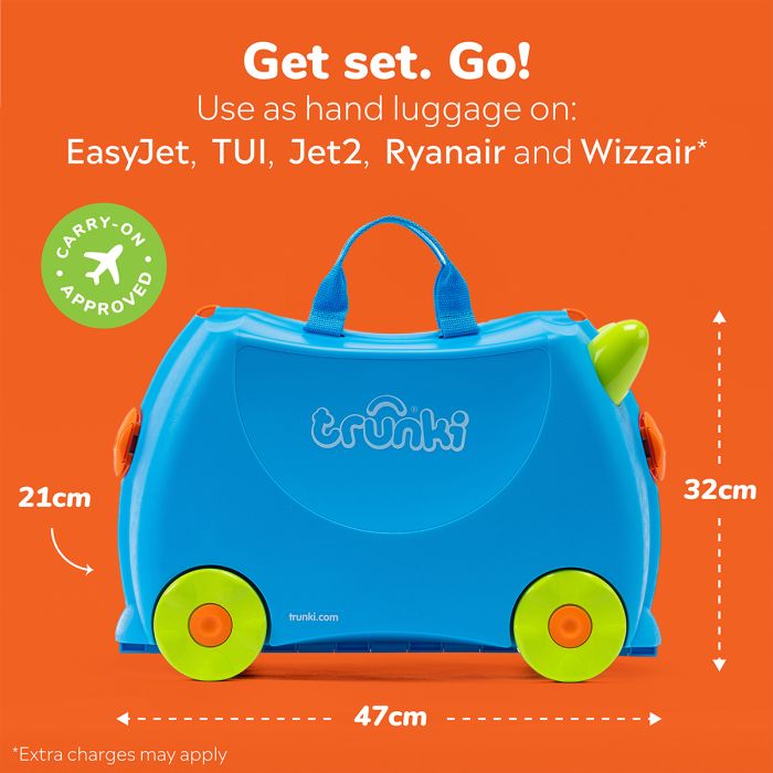 Trunki Ride On Suitcase - Terrance