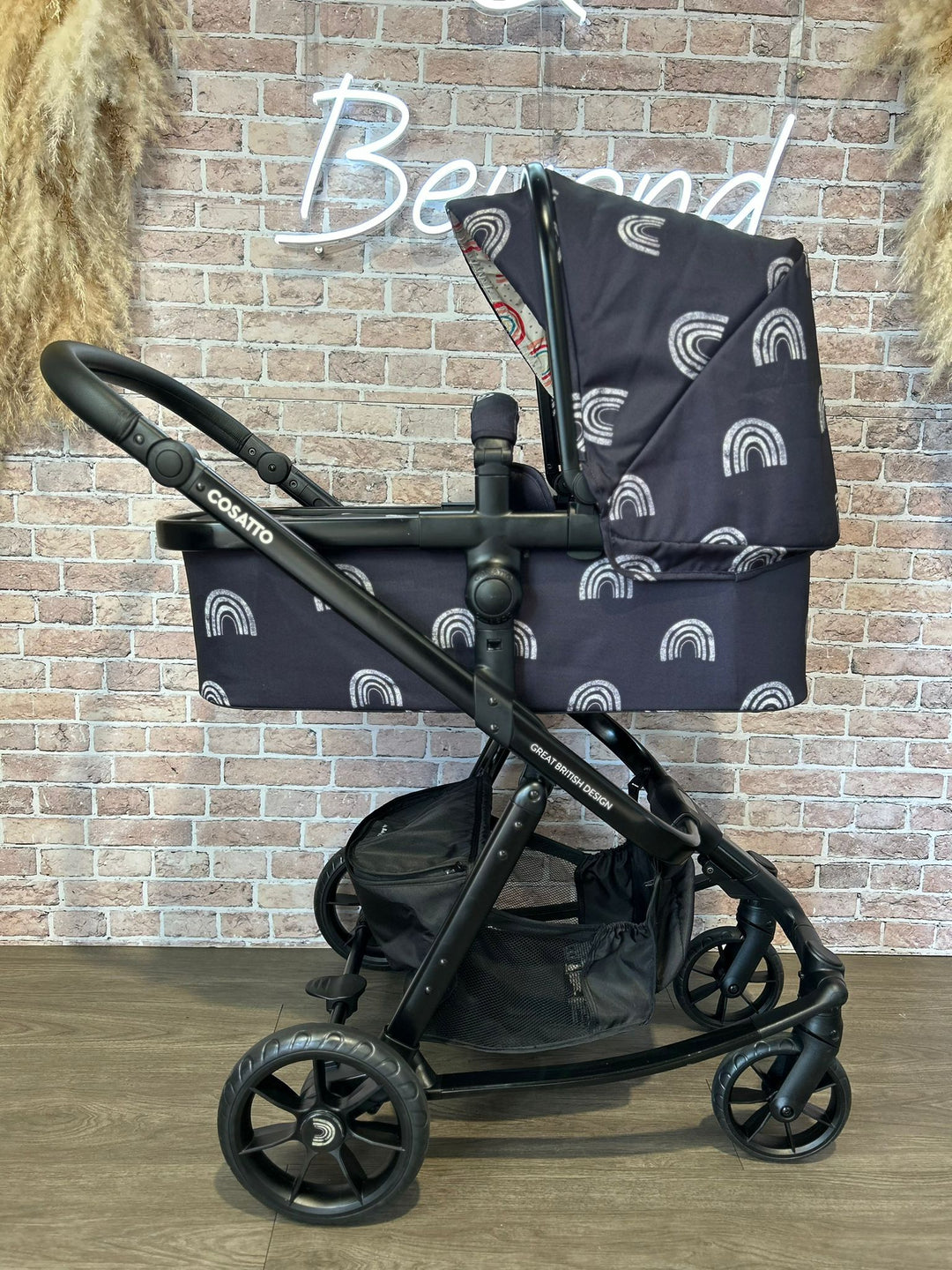 PRE LOVED Cosatto Giggle Quad - Night Rainbow