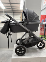 EX DISPLAY iCandy Peach 7 All-Terrain Pram & Pushchair Combo + Footmuff - Storm Grey