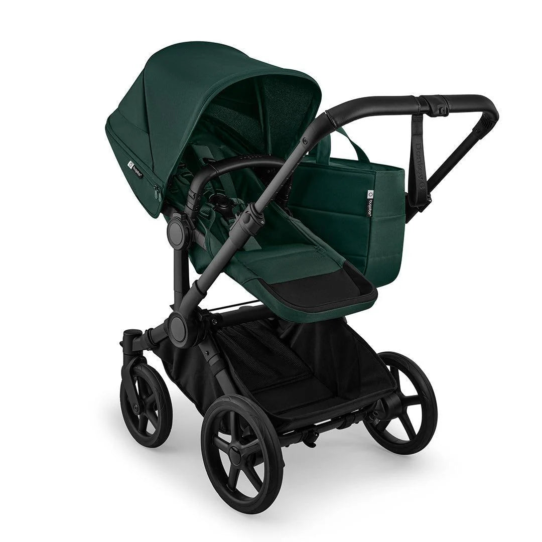 Bugaboo Donkey 6 Double Essential Stroller Bundle - Fern Green