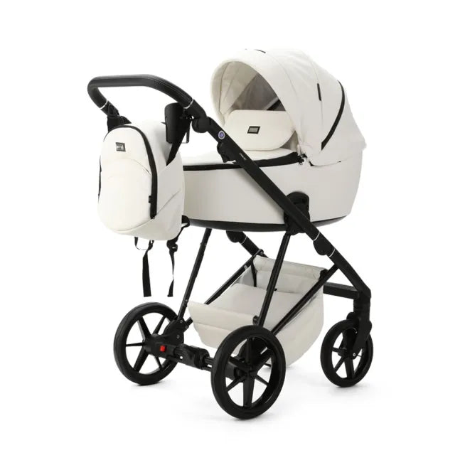 Mee-Go Milano Evo All In One Travel System Inc Isofix Base - Pearl White