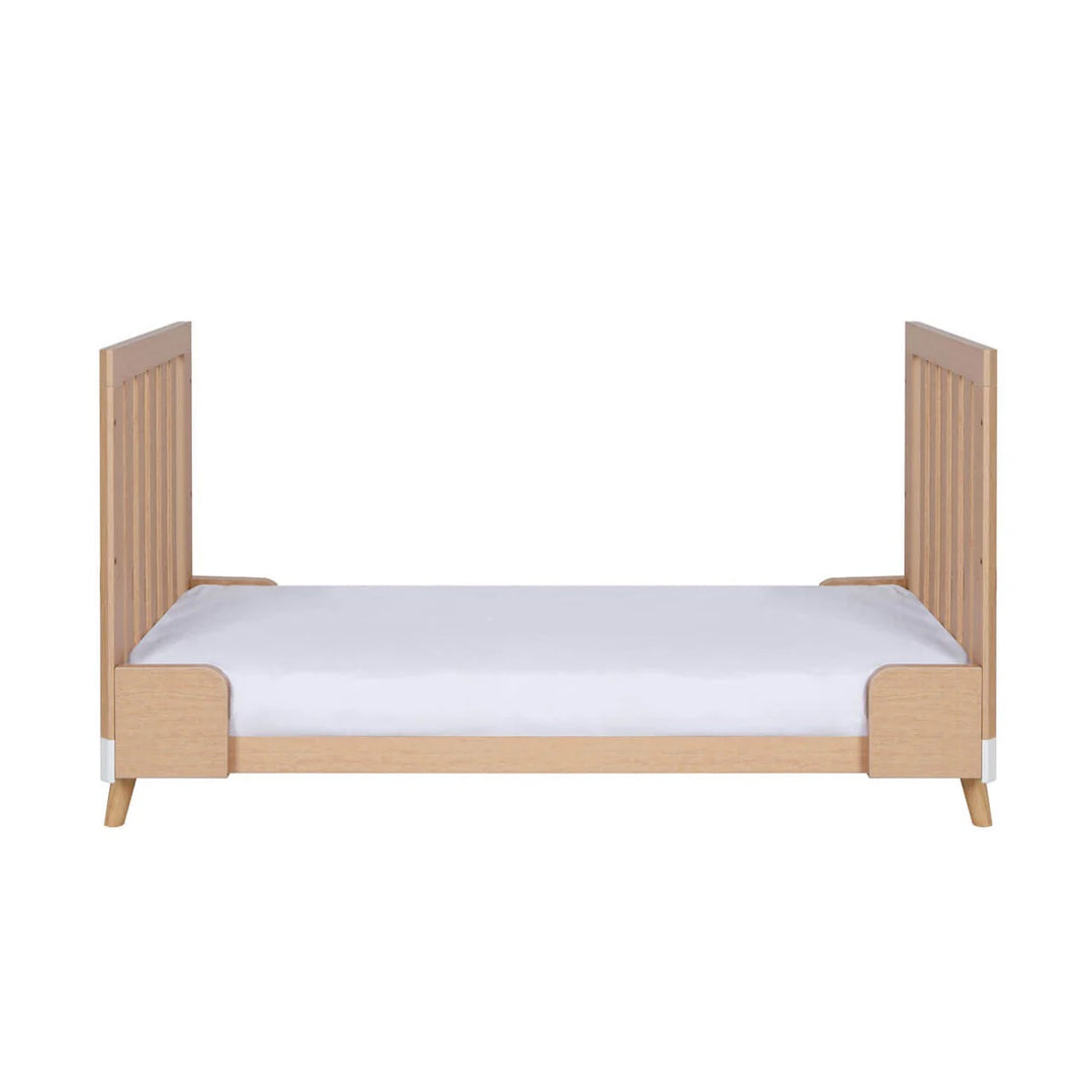 Tutti Bambini Hygge Cot Bed - White/Light Oak