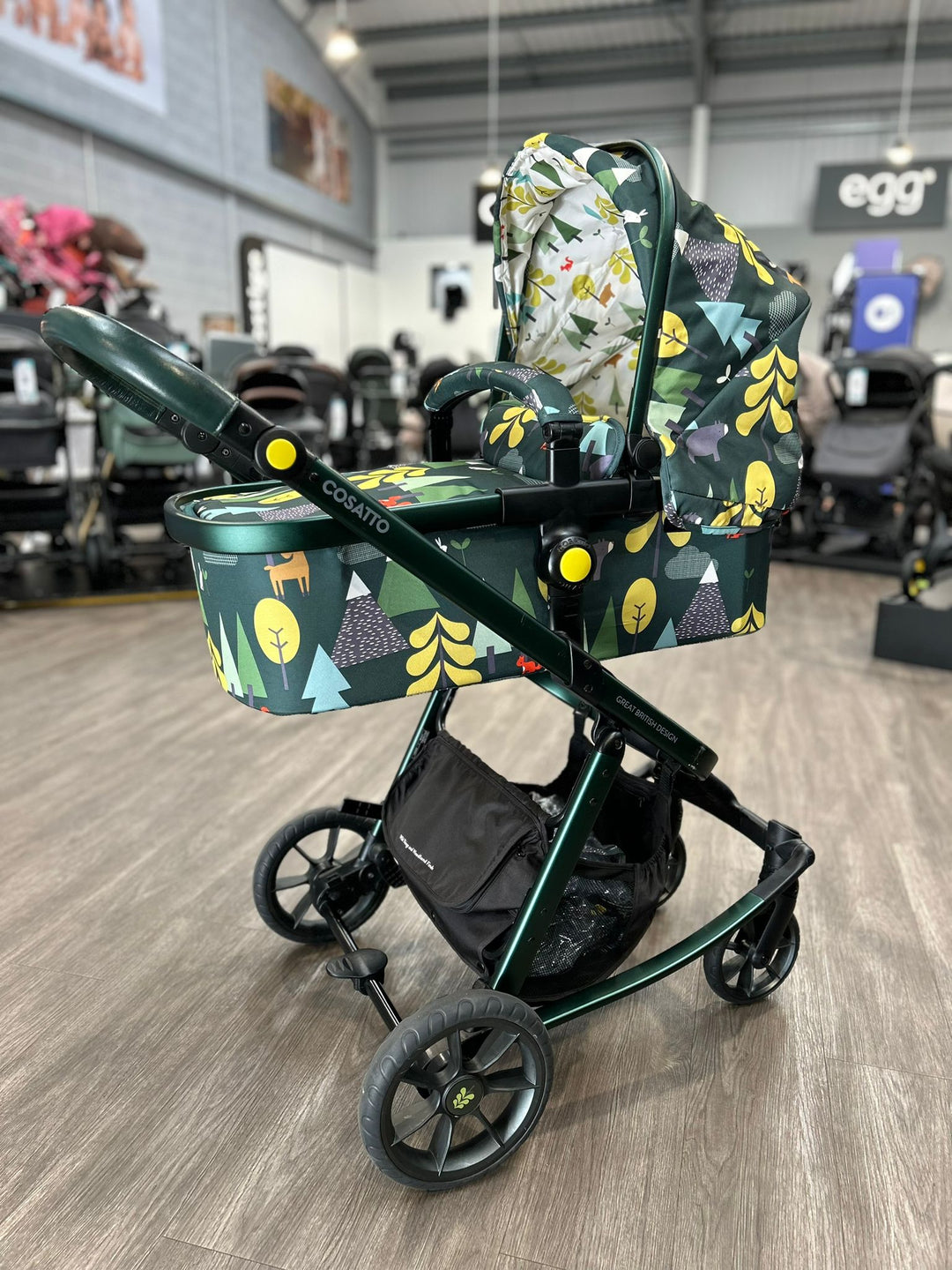 PRE LOVED Cosatto Giggle 3 Pram & Pushchair - Into the Wild + Footmuff