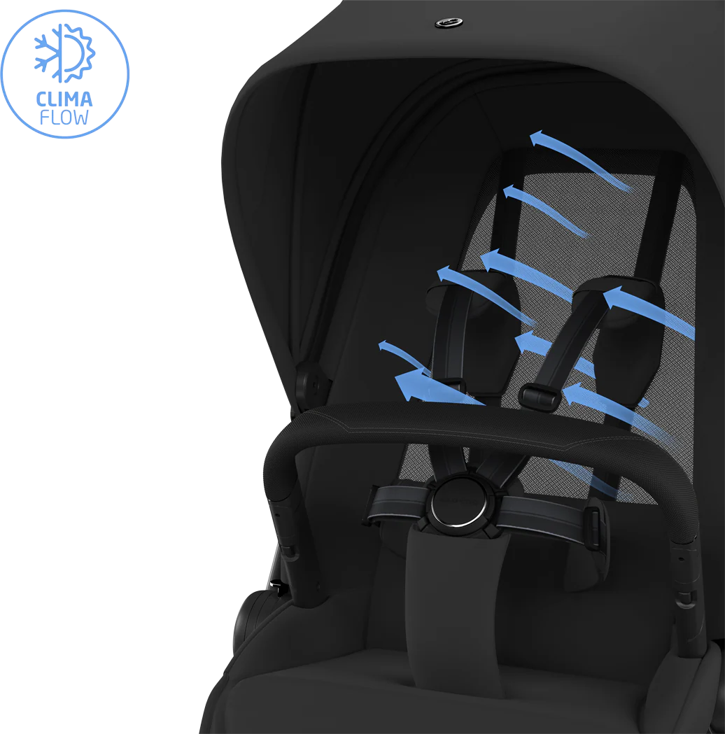 Maxi Cosi Fame Pushchair - Onyx Black (2026 Model)