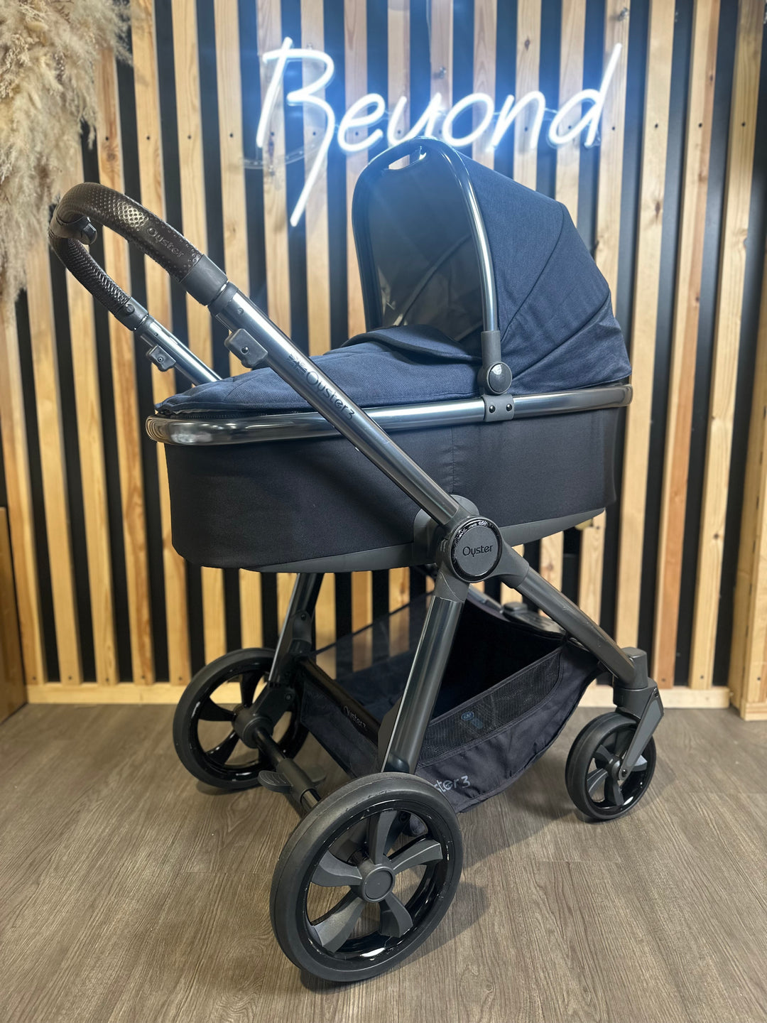 PRE LOVED Babystyle Oyster3 Pram + Pushchair - Rich Navy