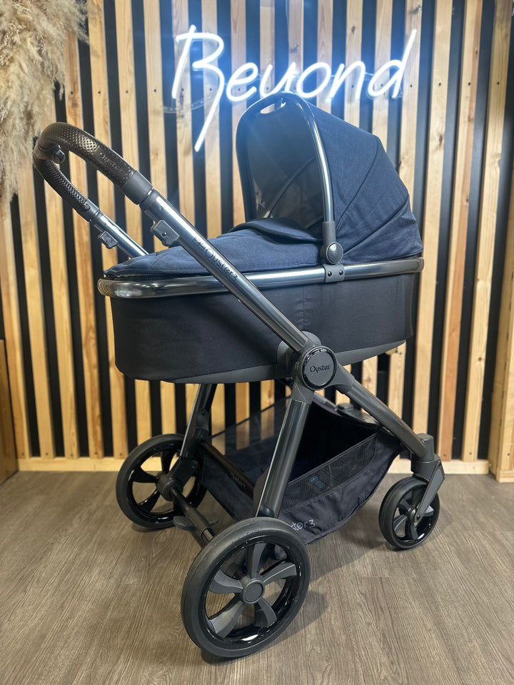 PRE LOVED Babystyle Oyster3 Pram + Pushchair - Rich Navy