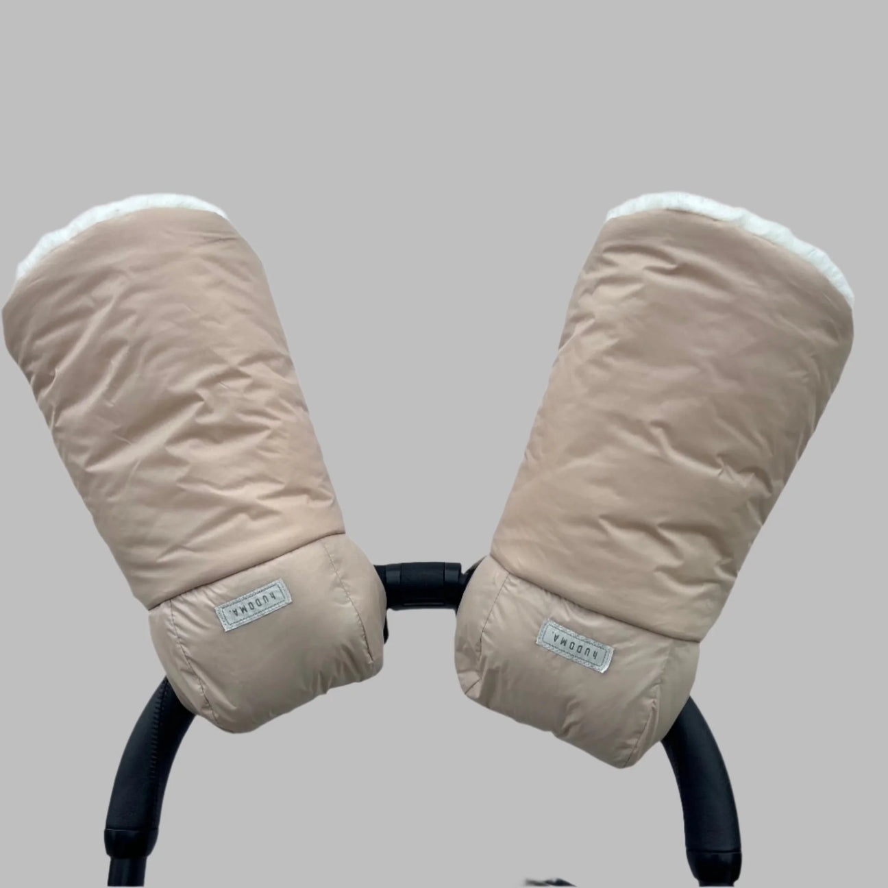 Hudoma Luxury Pram Gloves - Brooklyn Beige