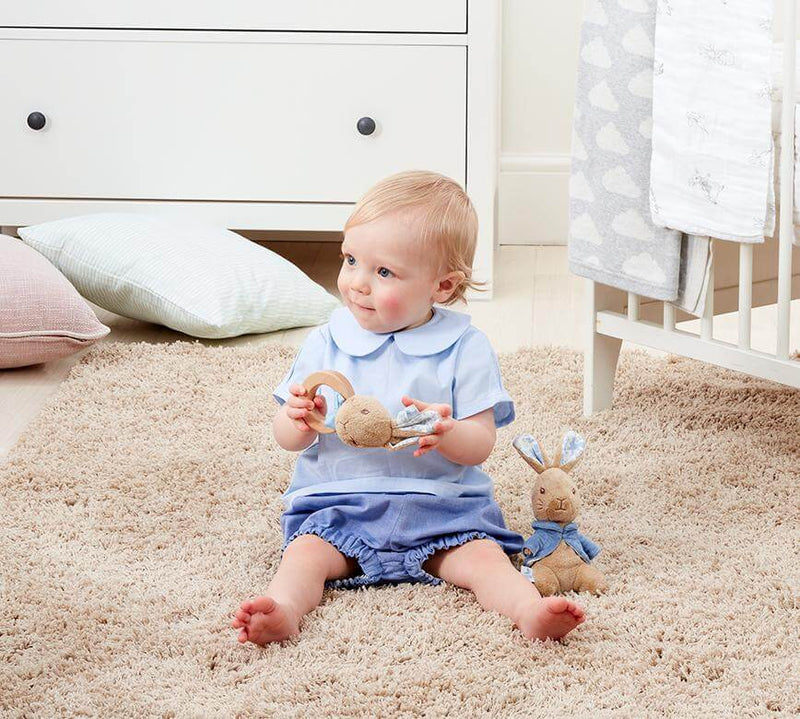 Peter Rabbit Signature Collection - Peter Wooden Ring Rattle