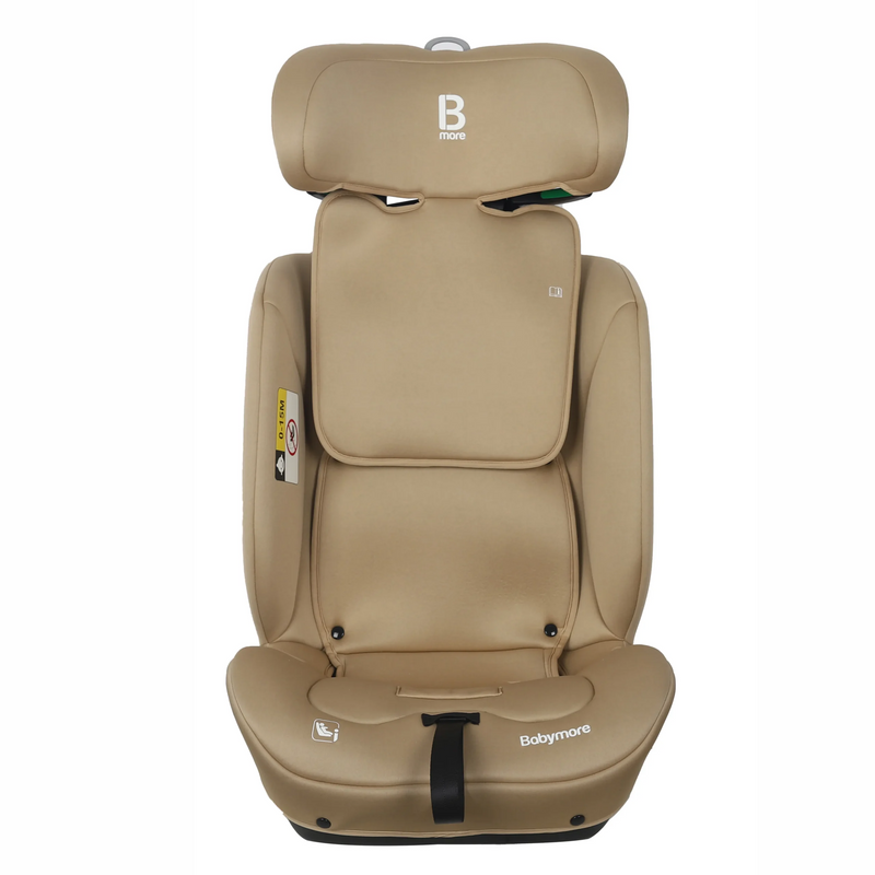 Babymore Hazel Car Seat i-Size 76-150cm 15 Months-12 Years - Biscotti