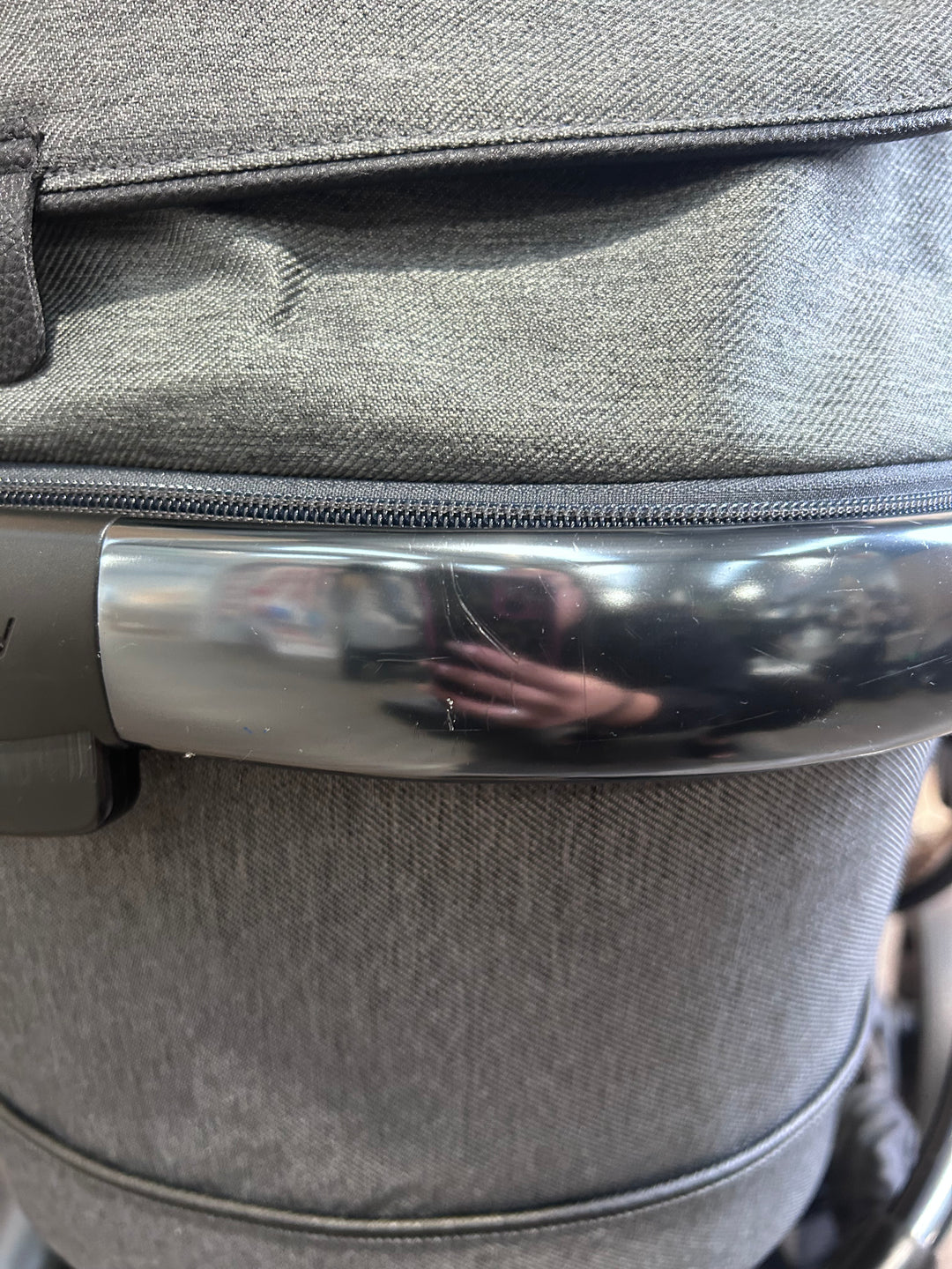 PRE LOVED iCandy Peach 6 Travel System - Dark Grey Twill