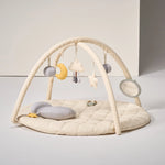 Minidream Baby Play Mat & Gym with Tummy Time Cushion