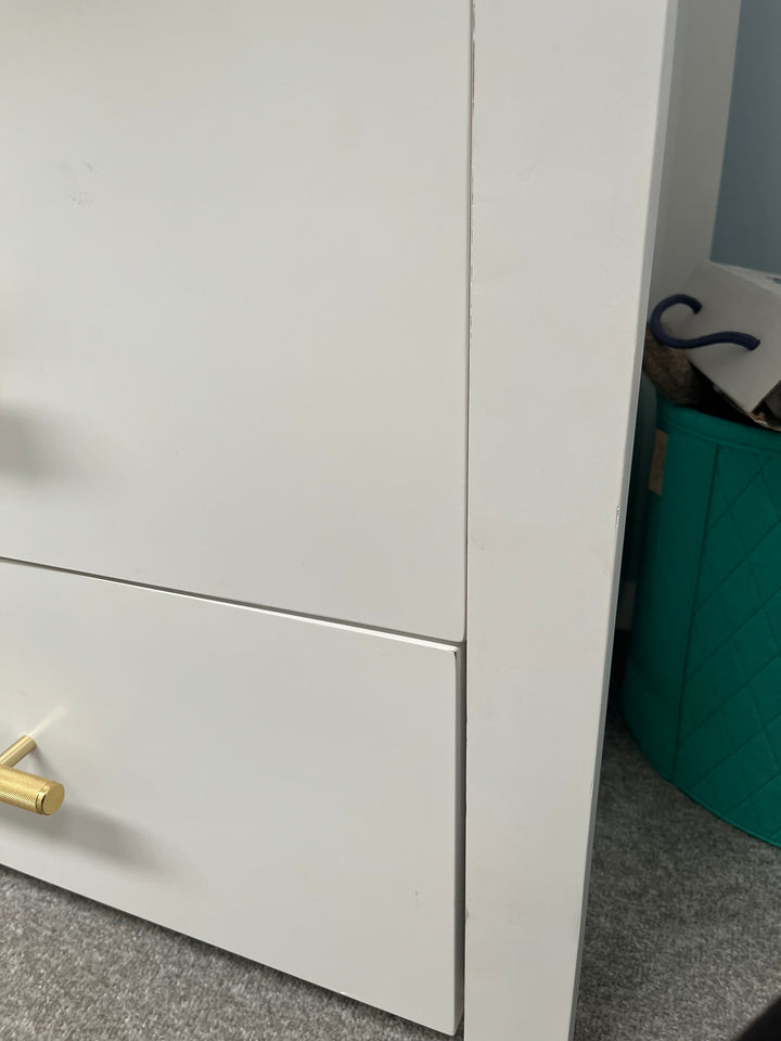 EX-DISPLAY Tutti Bambini Tivoli 3 Piece Nursery Room Set - White (COLLECTION OR LOCAL DELIVERY ONLY)