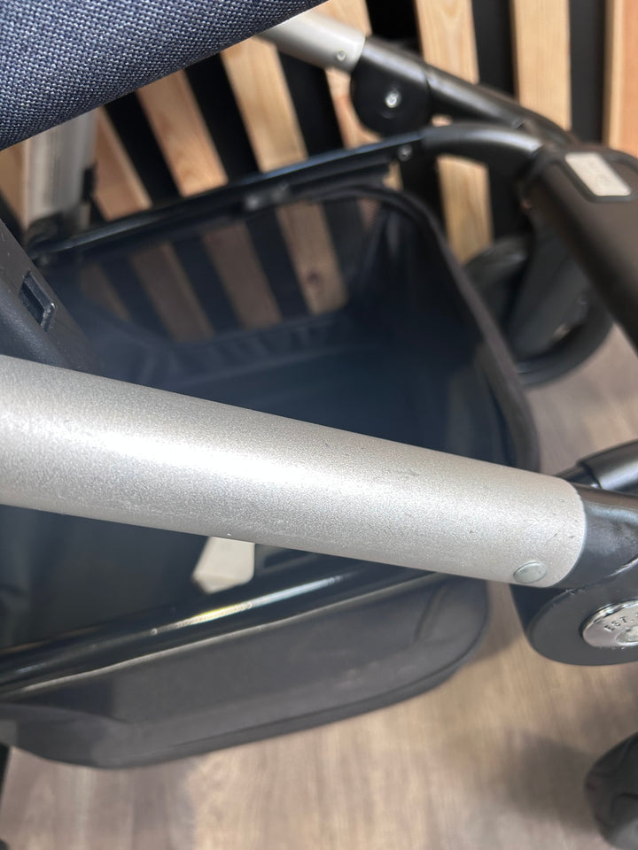 PRE LOVED Silver Cross Wave Single To Double Pushchair - Midnight Blue