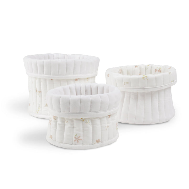 CuddleCo 3 Pack Storage Baskets - Cashmere Meadow