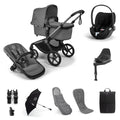 Bugaboo Fox 5 Renew Ultimate Inc Cloud T + 360 Isofix Base Travel System - Moon Grey