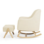 Ickle Bubba Roxby Nursing Chair + Stool - Cloud