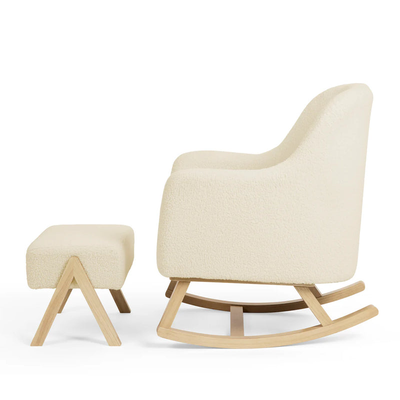 Ickle Bubba Roxby Nursing Chair + Stool - Cloud