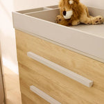 Tutti Bambini Misha Hallee 2 Piece Room Set - Mushroom/Golden Oak