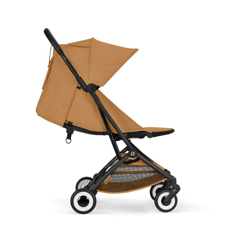 Cybex Orfeo Compact Travel Stroller - Cinnamon Yellow (2026 Model)