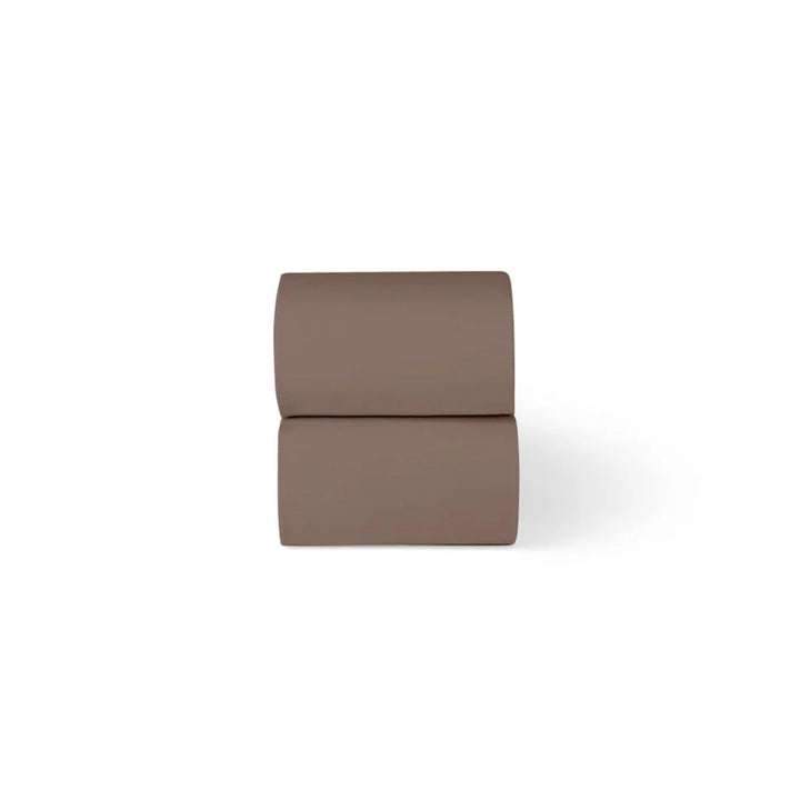 The Little Green Sheep Organic Moses Basket Fitted Sheets - Cocoa