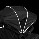 Ickle Bubba Venus Jogger Pro Max Pushchair - Midnight Black
