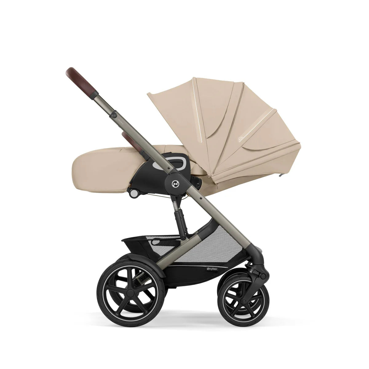 Cybex Talos S Lux 10-Piece Cloud G Travel System Bundle - Almond Beige