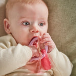 Matchstick Monkey Cooling Teether - Lilac, Pink & Dusty Pink