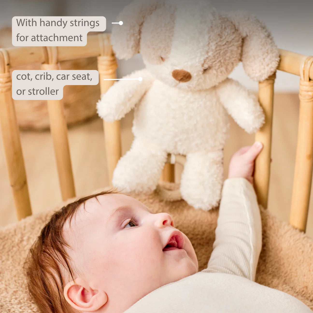 Nattou Musical Teddy - Baby Dog