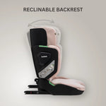 JoviKids Rober+ i-Size Group Booster Car Seat – Rosewood