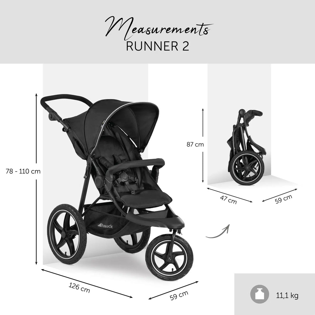 Hauck Runner 2 – Black