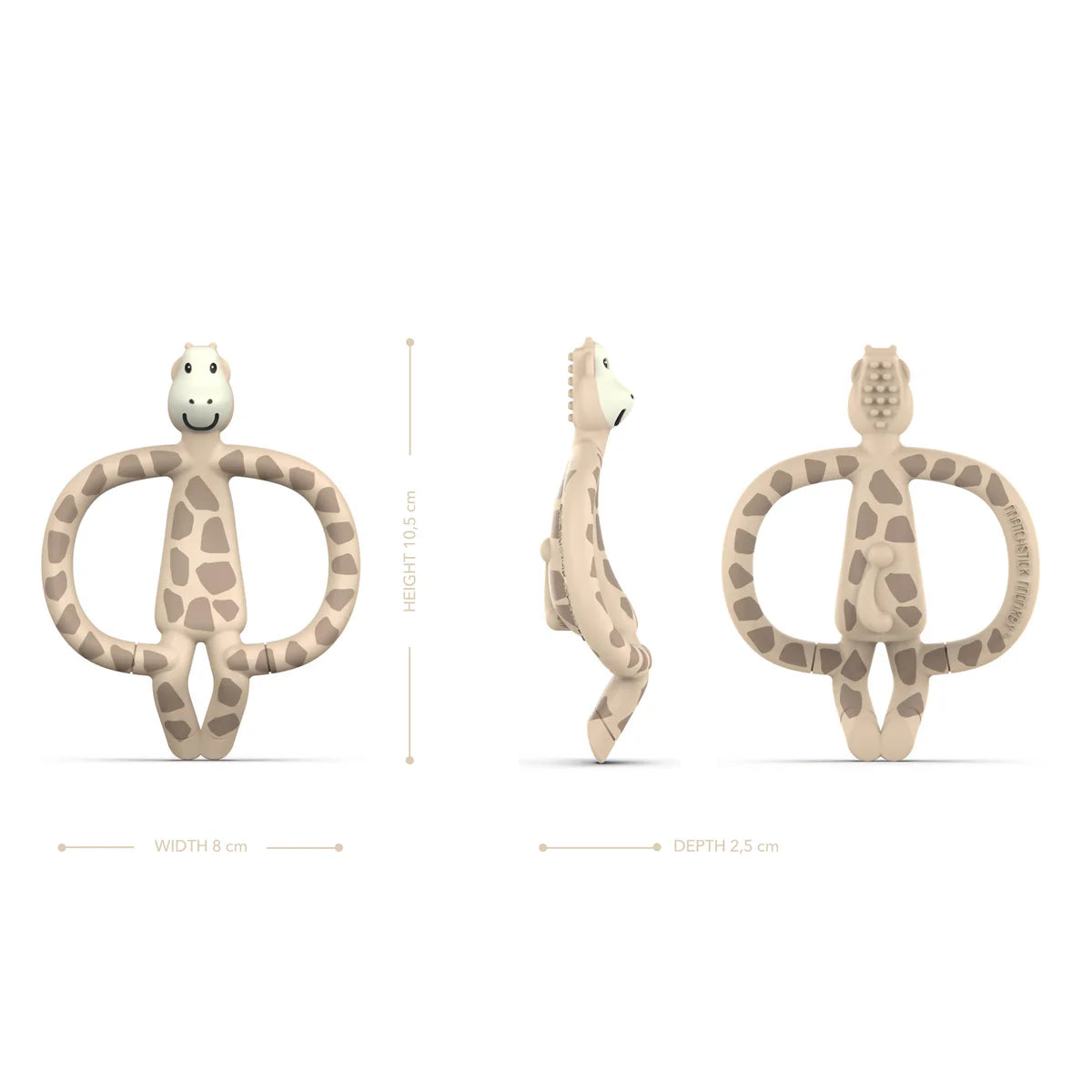 Matchstick Monkey Sensory Teething Teddy Set - Giraffe