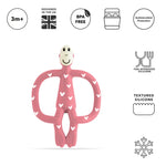 Matchstick Monkey Teething Toy Love Heart - Limited Edition