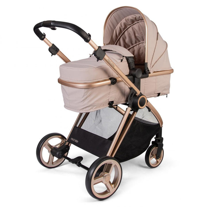 RedKite Push Me Pace Ultimate Travel System Bundle - Latte