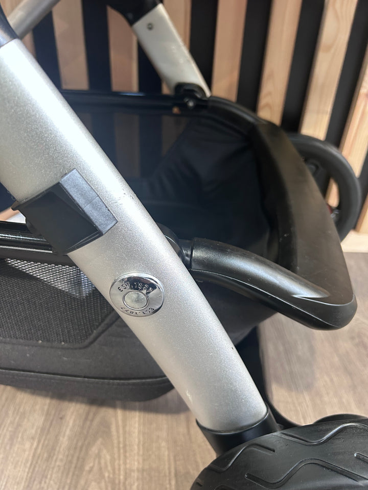 PRE LOVED Silver Cross Wave Single To Double Pushchair - Midnight Blue