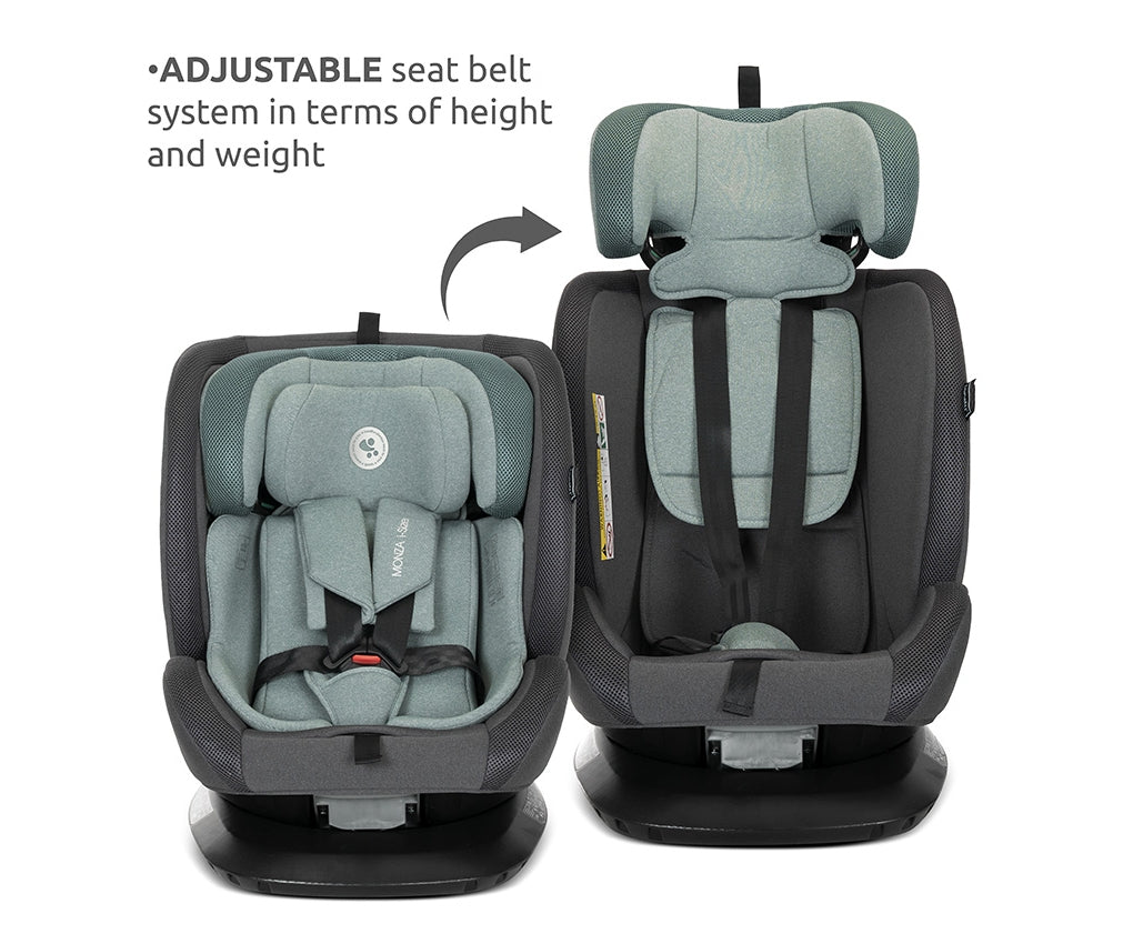 Lorelli Monza i-Size Isofix 360° Rotating Car Seat – Green