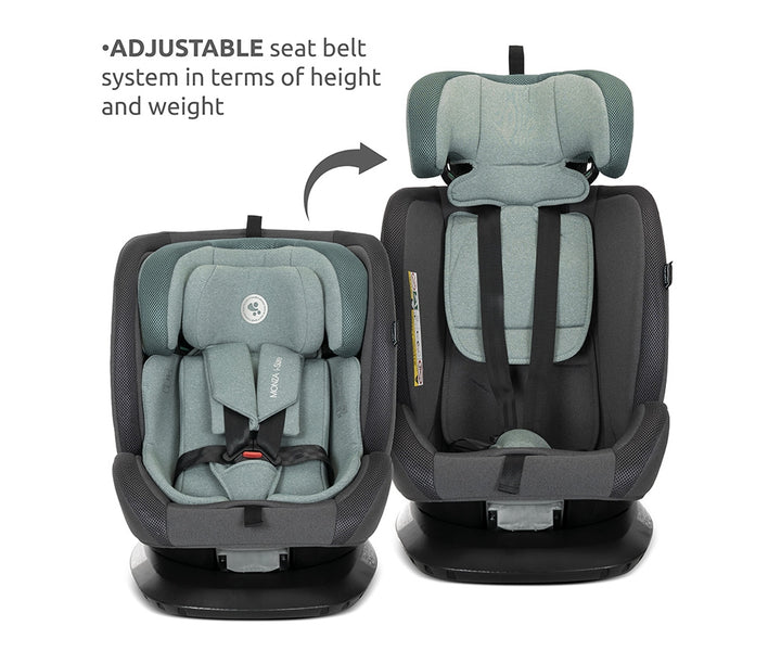 Lorelli Monza i-Size Isofix 360° Rotating Car Seat – Green