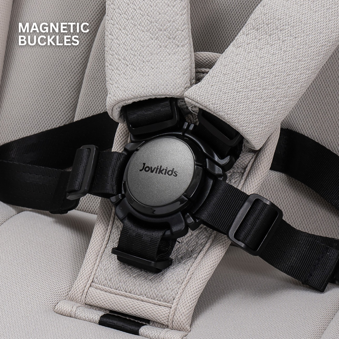 JoviKids Ayla Compact Twin Pushchair - Beige