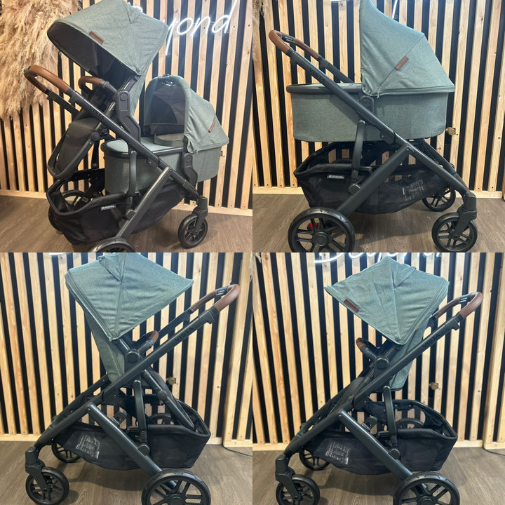 PRE LOVED UPPAbaby VISTA V2 Pushchair and Carrycot - Gwen