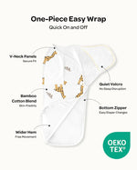 Momcozy Easy Swaddle Wrap 0-3m - Bravery Giraffe