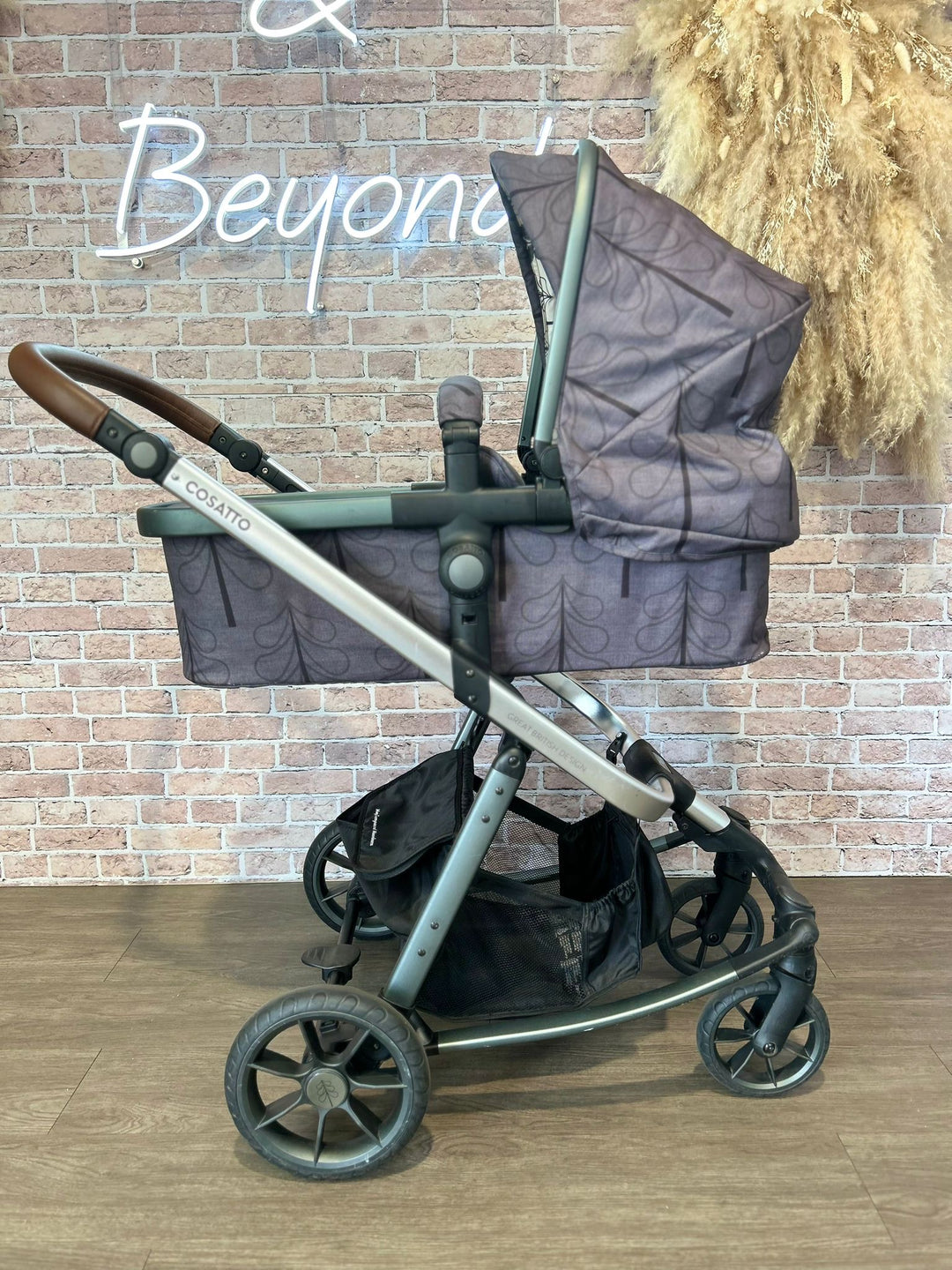 PRE LOVED Cosatto Giggle Quad Pram and Pushchair - Fika Forest