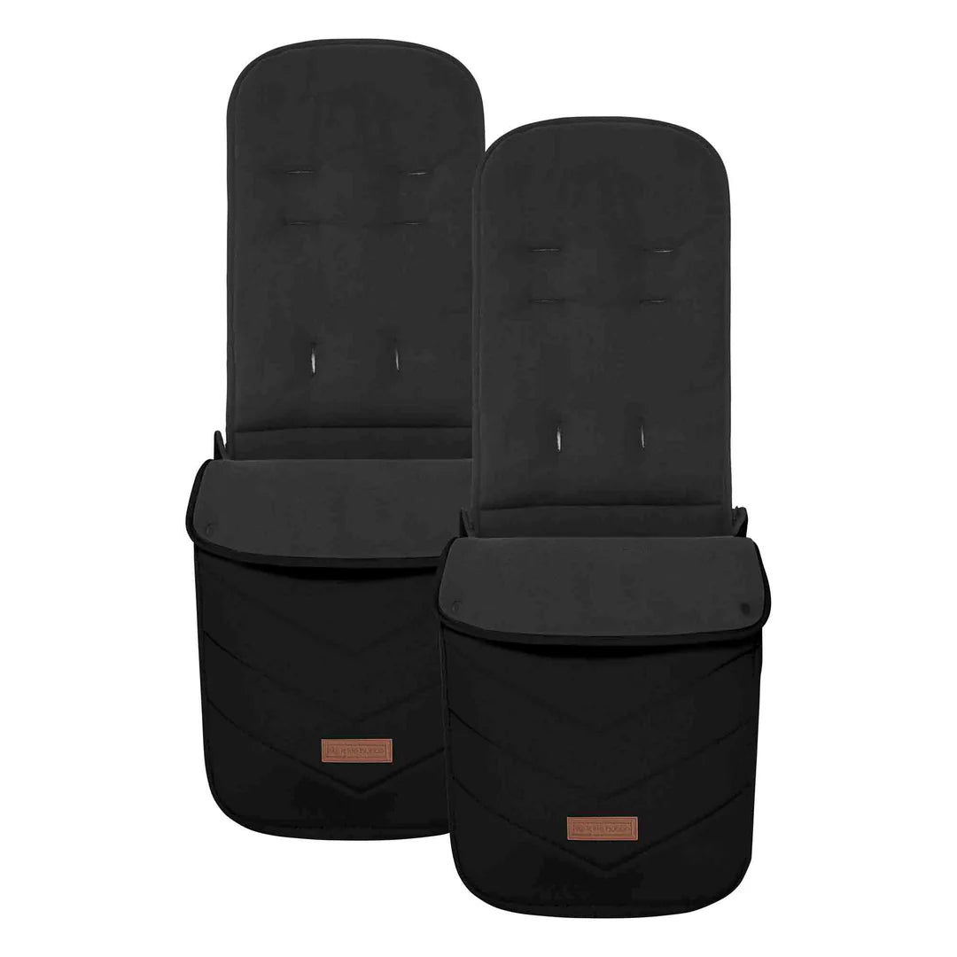 Ickle Bubba Virgo Twin 18 Piece Nimbus Car Seat Bundle - Black
