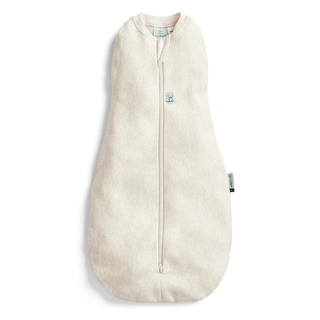 ergoPouch Organic All Year Cocoon Swaddle 1 Tog Sleeping Bag - Oatmeal