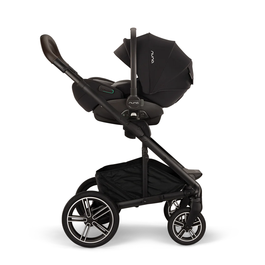 Nuna MIXX next, Arra Flex + Base Curv Travel System Bundle - Caviar