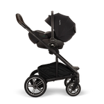 Nuna MIXX next, Arra Flex + Base Curv Travel System Bundle - Caviar