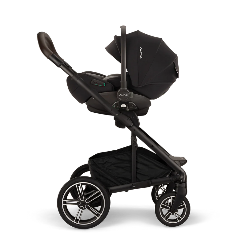 Nuna MIXX next, Arra Flex + Base Curv Travel System Bundle - Caviar