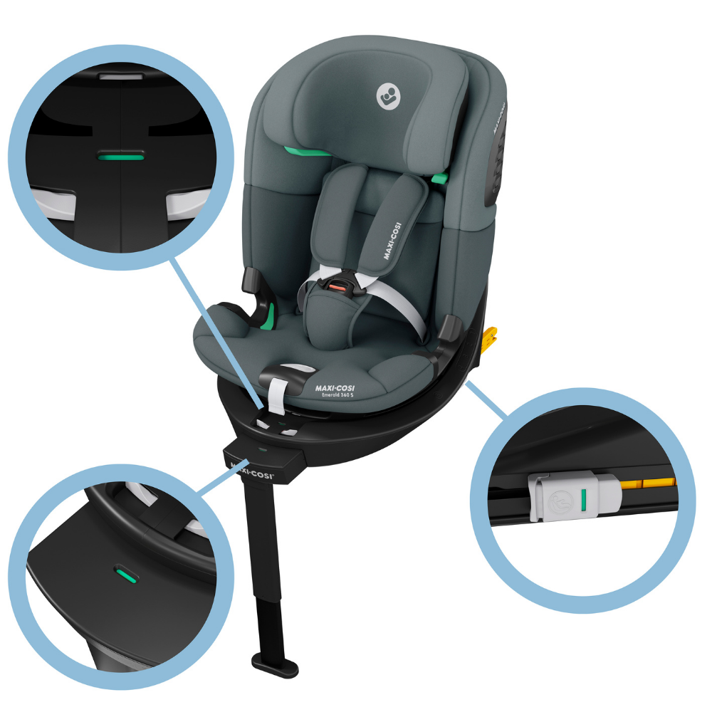Maxi-Cosi Emerald S All Stage 360 Car Seat - Tonal Graphite
